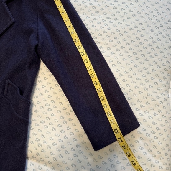 Spencer Douglas Vintage Double-Breasted Wool Coat - Picture 7 of 7